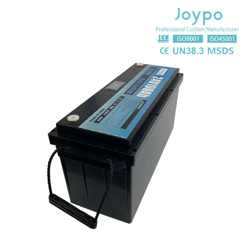 Умный BMS Долговечность 24V 100Ah Литий-ионный аккумулятор RV Camper Lifepo4 аккумуляторный пакет