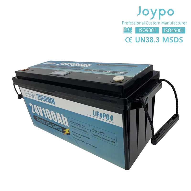 RV Camper Долговечность LFP Lifepo4 Аккумулятор 12V 24V 100Ah 200Ah С умным BMS