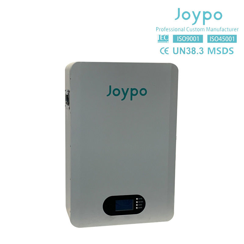 Joypo Стенная батарея 5KWH 10KWH LiFePO4 для хранения солнечной энергии