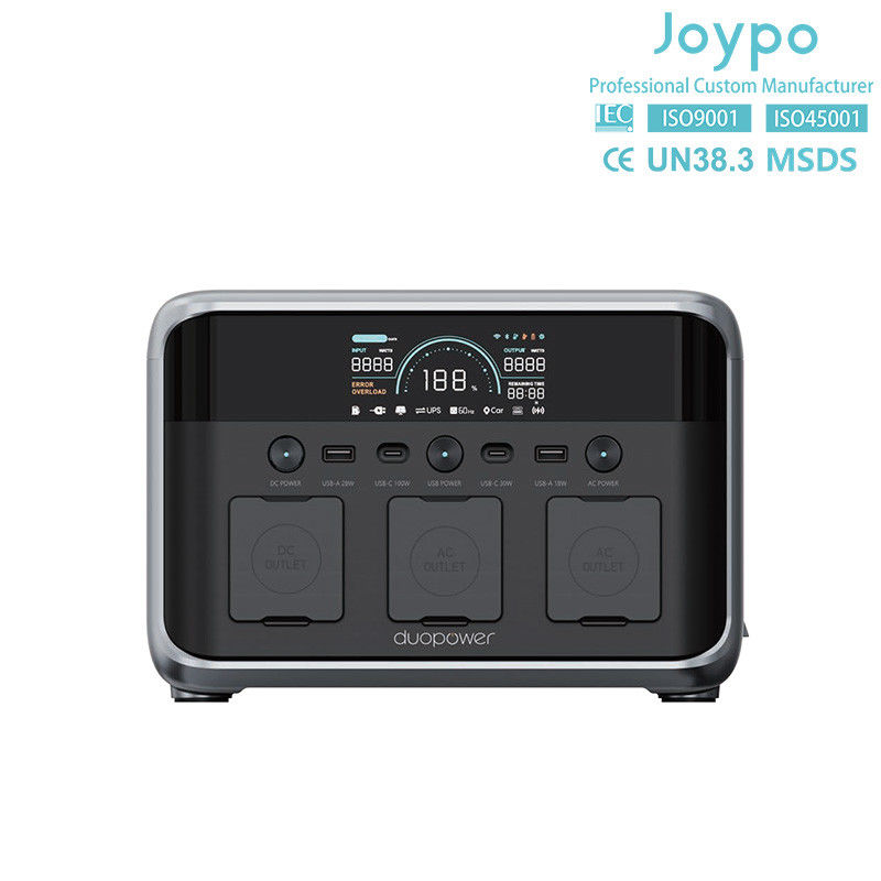 Портативный генератор электроэнергии Joypo 600 Вт 481 Вт с несколькими портами