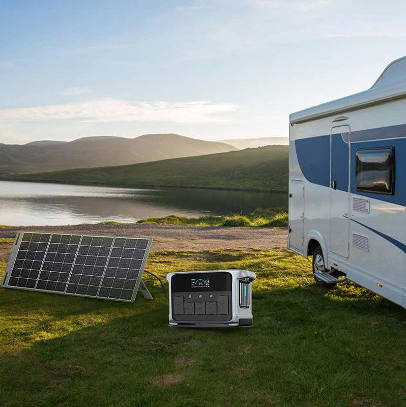 Солнечный портативный генератор 1200W 1152Wh Бесперебойный источник питания для дома и балкона